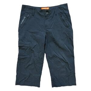 MERRELL Belay Low Rise Nylon Capri Pants in Black  Hiking Outdoors  SZ 4